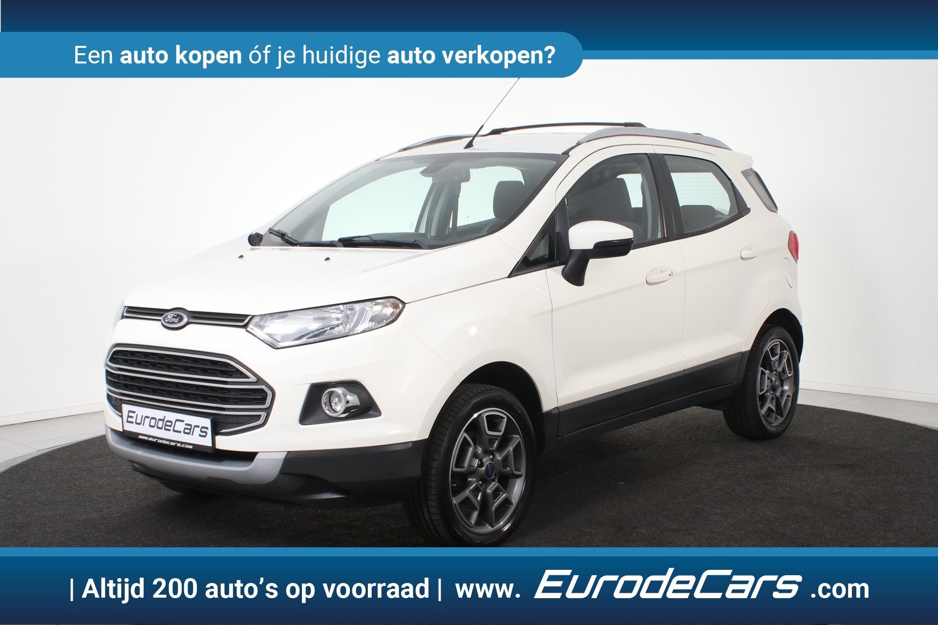 Ford EcoSport 1.0 EcoBoost Titanium *Trekhaak*Climate Contro, Auto's, Voorwielaandrijving, Euro 5, Stof, Gebruikt