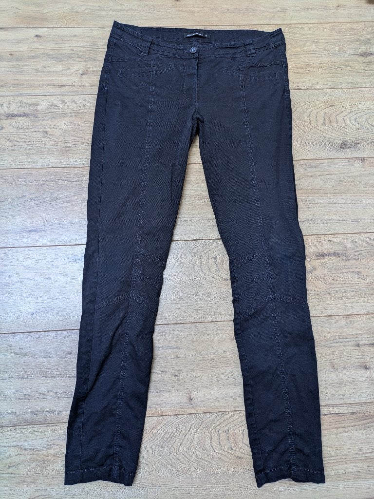Donkerblauwe broek Expresso maat 40, Kleding | Dames, Maat 38/40 (M), Zo goed als nieuw, Lang, Verzenden