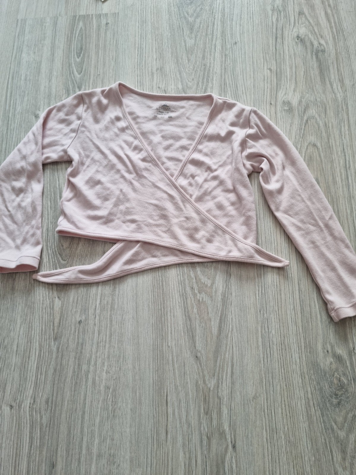 Roze overslagvestje voor dans of ballet, maat 7/8, Ophalen, Gebruikt, Dancer Dancewear, Meisje