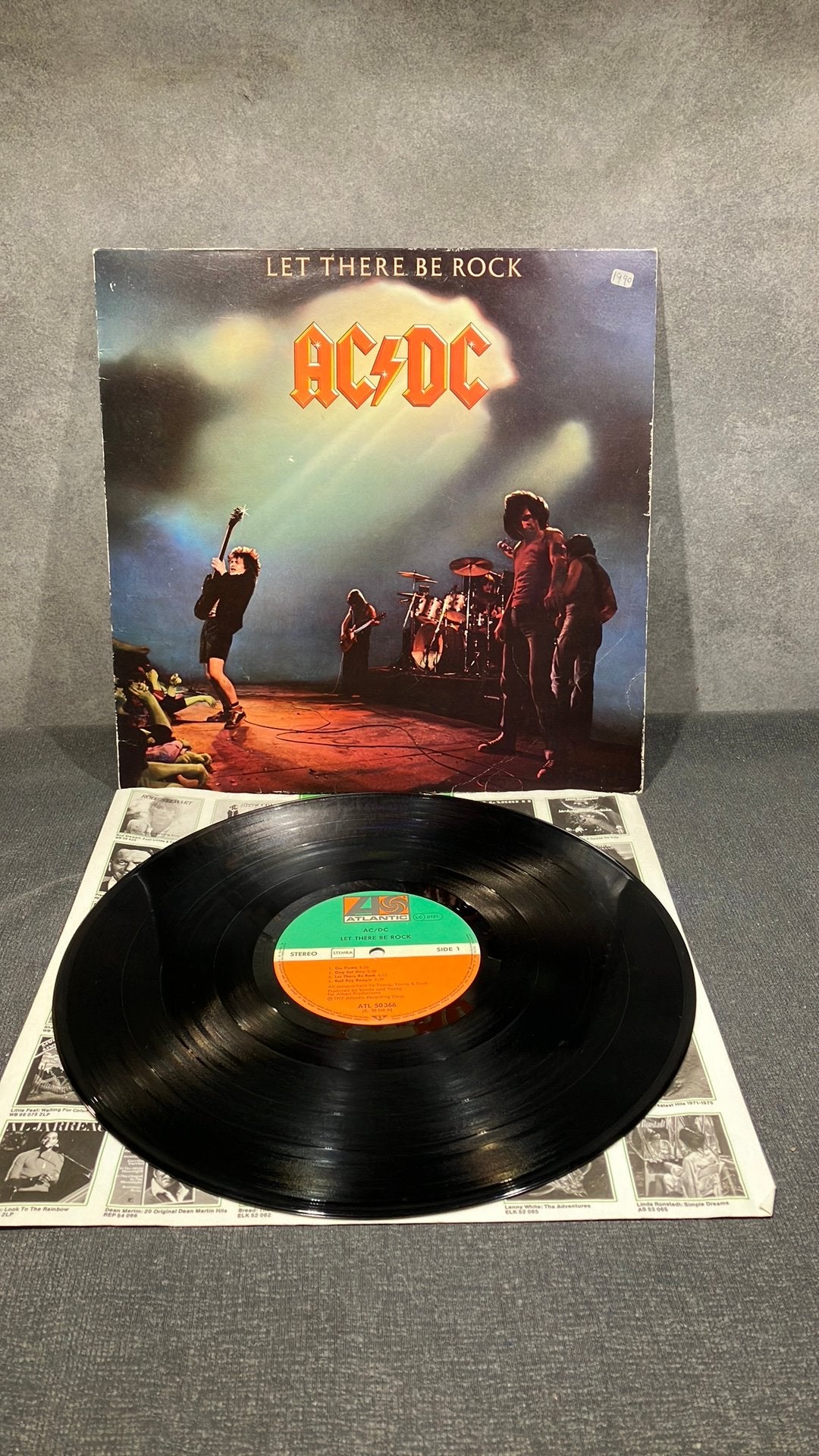 AcDc.   Let There Be Rock, Gebruikt, Ophalen of Verzenden, Hardrock, 12 inch