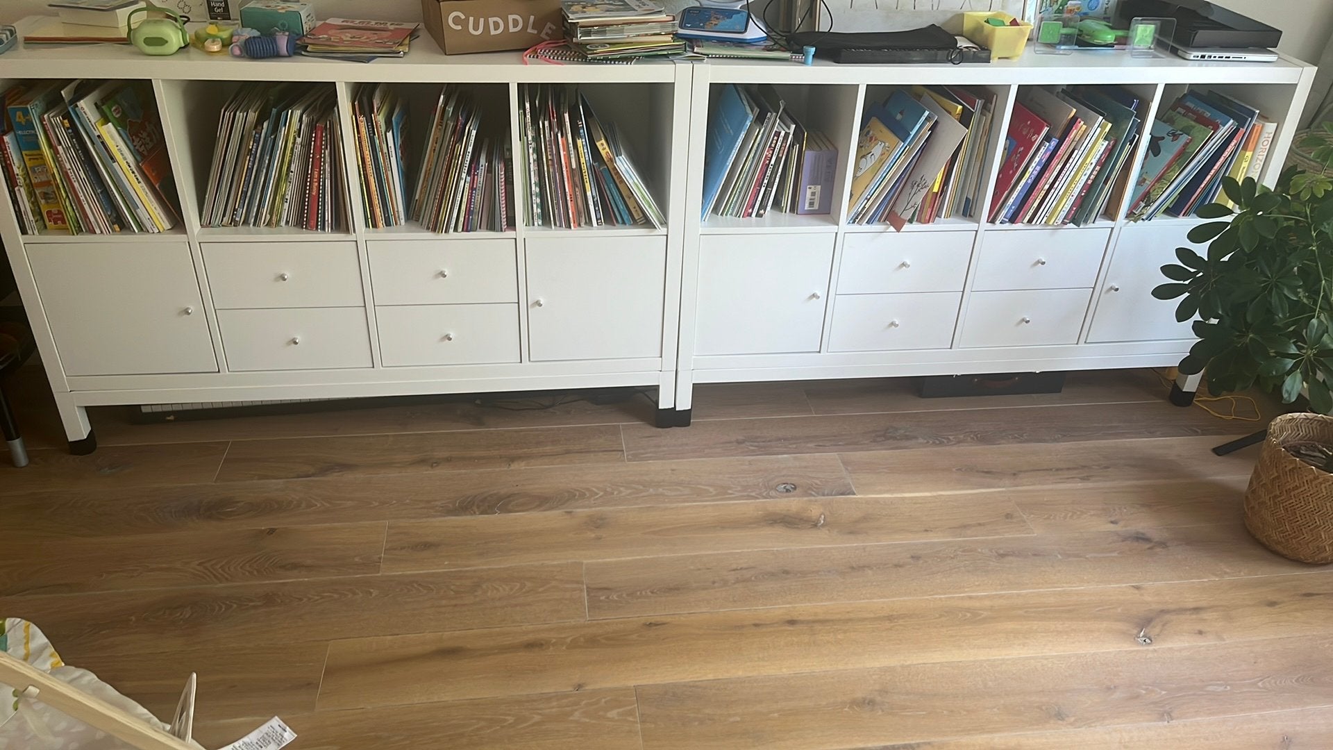 ikea kallax, Huis en Inrichting, Stoffering | Vloerbedekking, Ophalen, Zo goed als nieuw, Laminaat