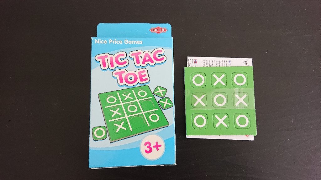 Boter kaas en eieren - NIEUW - reisspel - 3+ - Tactic, Een of twee spelers, Nieuw, Ophalen of Verzenden, Tactic