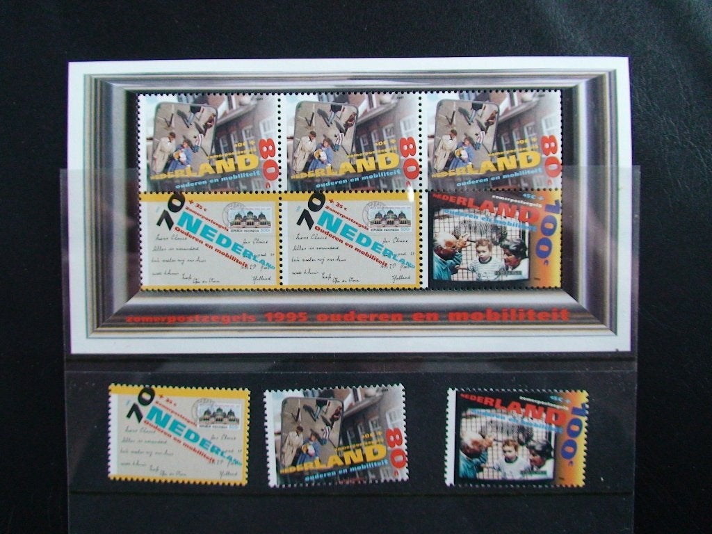 Te koop nvph nl 1642 blok zomerpostzegels 1995, Ophalen of Verzenden, Na 1940, Postfris