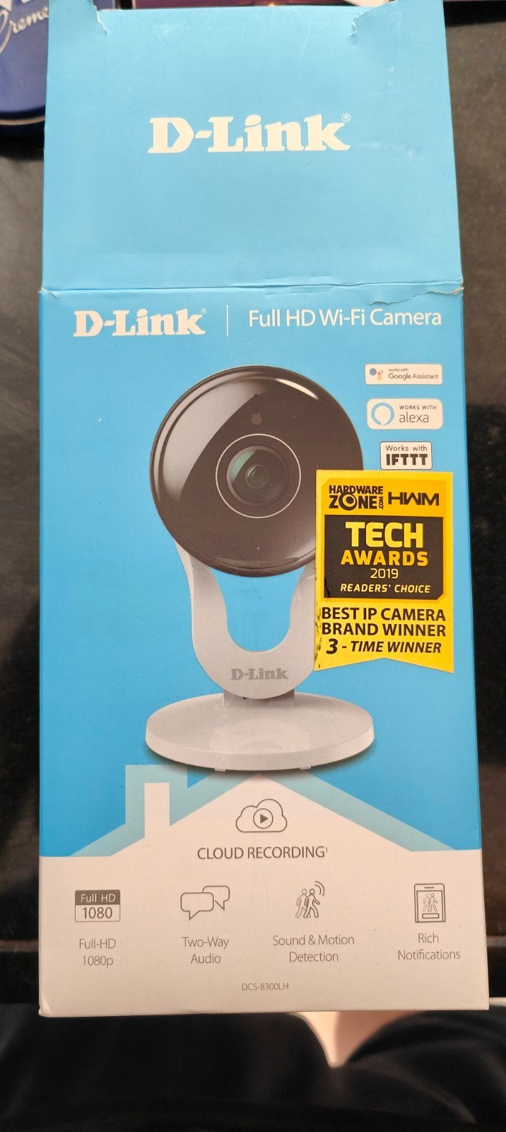 D-Link Full HD Wi-Fi Camera DCS-8300LH, Ophalen of Verzenden, Gebruikt, Binnencamera