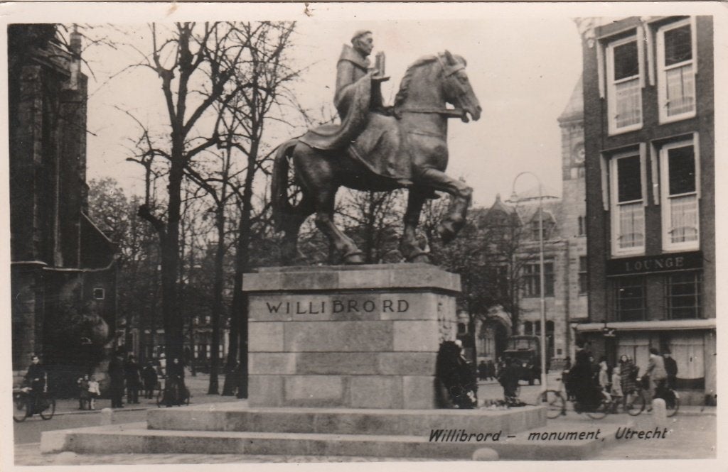 UTRECHT Willibrord Monument 1953, Verzenden, 1940 tot 1960, Gelopen, Utrecht