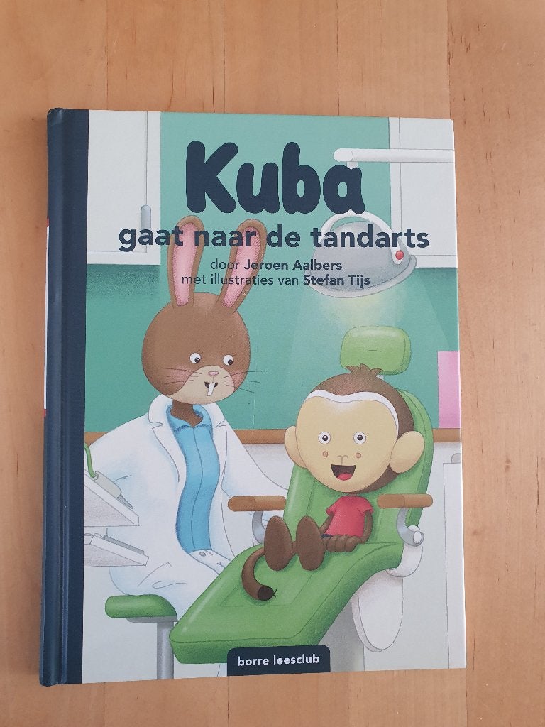 KUBA  gaat naar de tandarts  van Jeroen Aalbers, Boeken, Ophalen of Verzenden, Zo goed als nieuw, Fictie algemeen