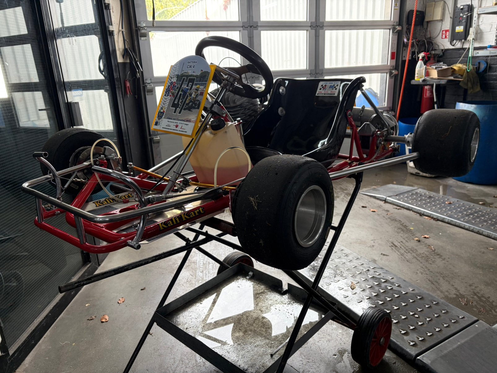 Mooie originele Kali kart met TM K2 histokart, Sport en Fitness, Ophalen, Zo goed als nieuw, Kart