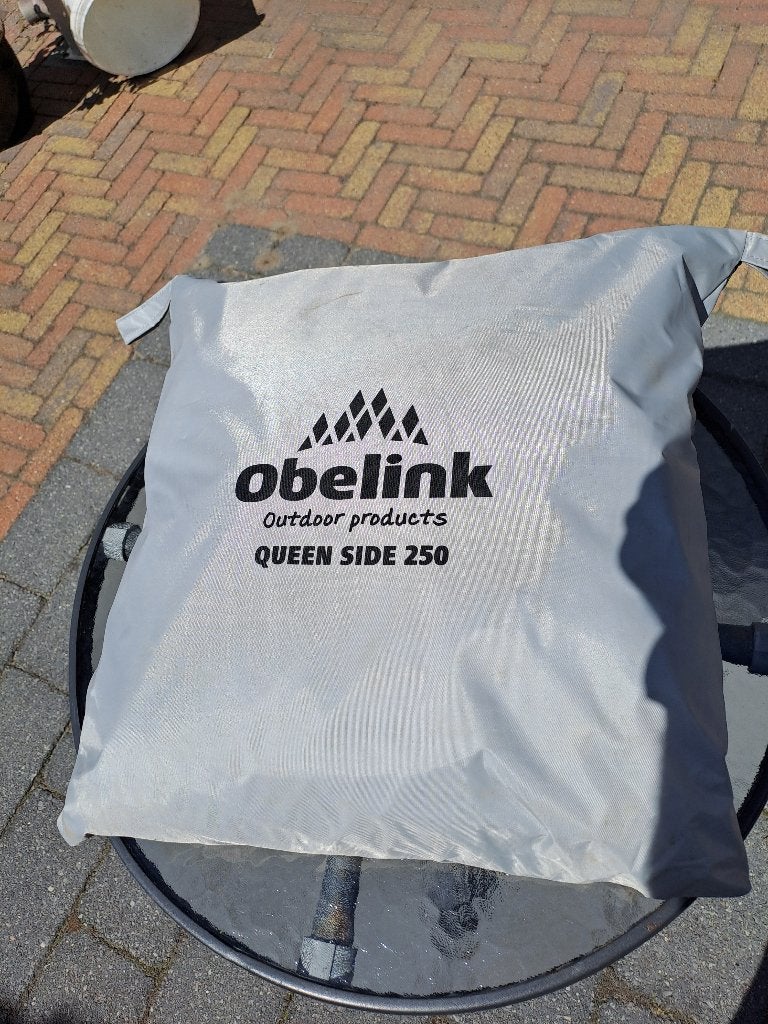 Obelink Queen Side 250 links, Caravans en Kamperen, Ophalen, Zo goed als nieuw