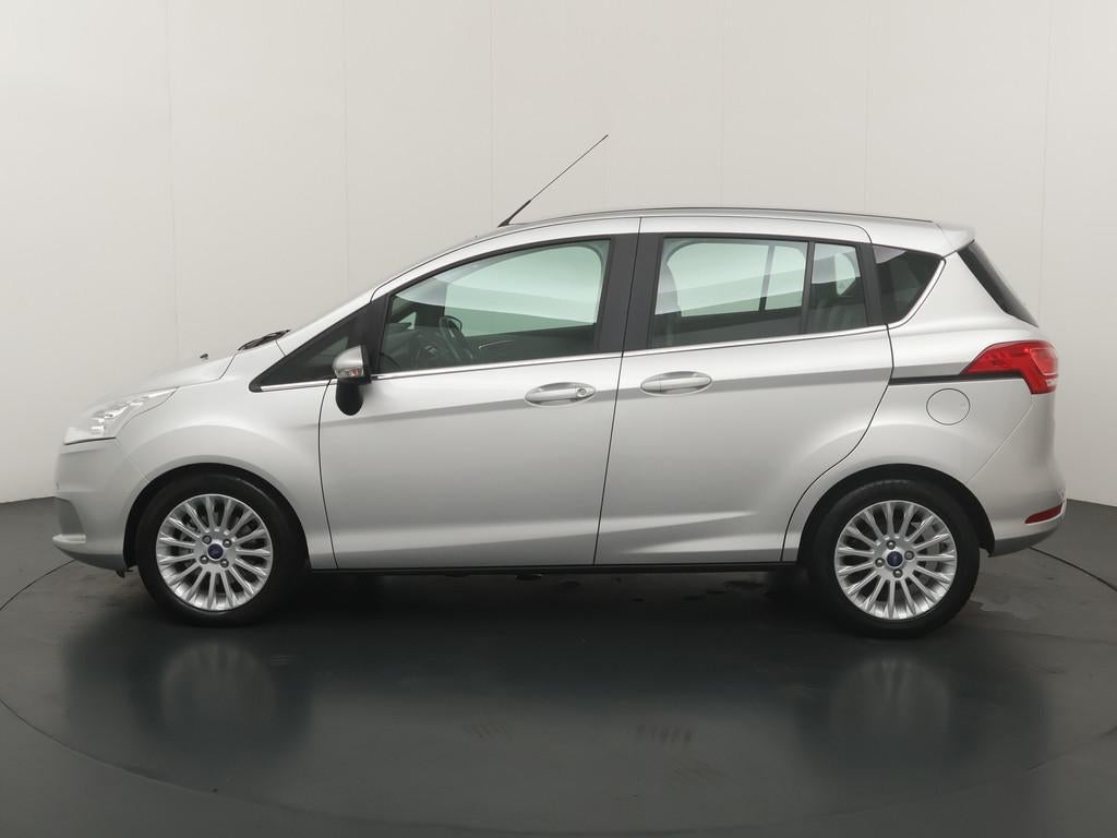 Ford B-MAX 1.6 105PK Titanium | Automaat | Stoel & Voorruitv, Gebruikt, 4 cilinders, B-Max, Leder en Stof