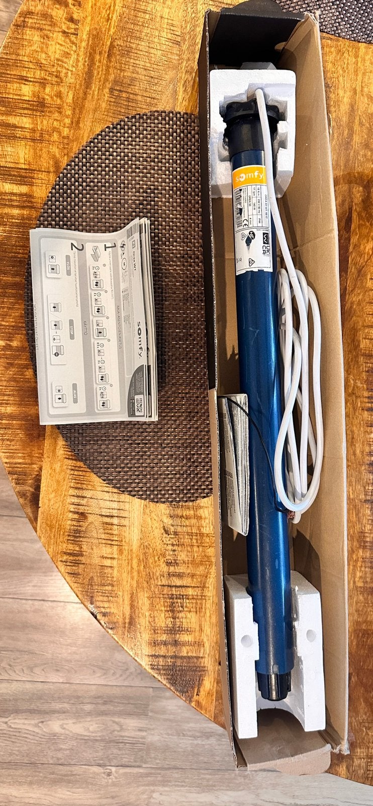 somfy orea 50 WT 15/17 nieuwe, Doe-het-zelf en Verbouw, Overige kleuren, Minder dan 100 cm, Nieuw, Ophalen of Verzenden