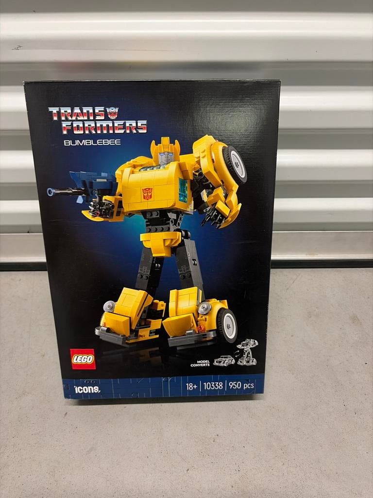 LEGO Icons Transformers Bumblebee 10338 Nieuw in doos, Overige thema's, Lego, Nieuw, Ophalen of Verzenden