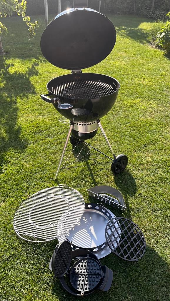Weber Master-Touch GBS Premium E-5775 57 Houtskoolbarbecue, Ophalen, Gebruikt