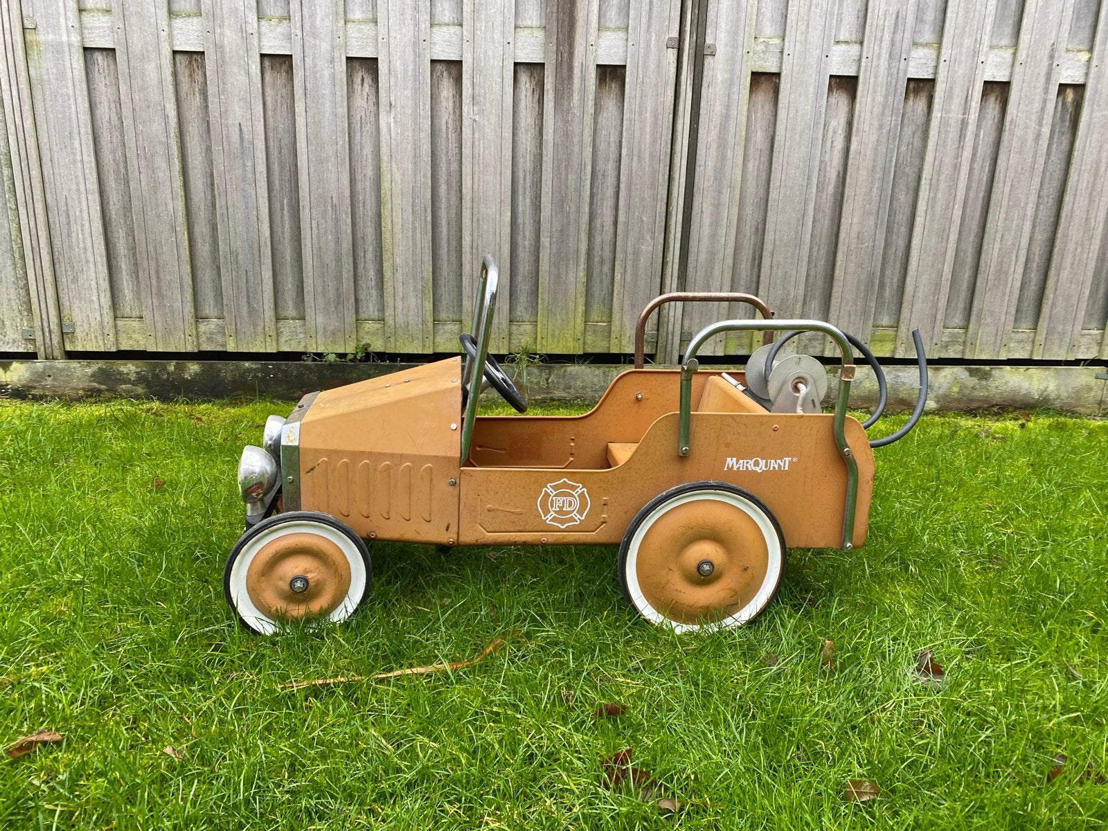 Vintage Marquant Trapauto Brandweerwagen 1938, Ophalen, Gebruikt
