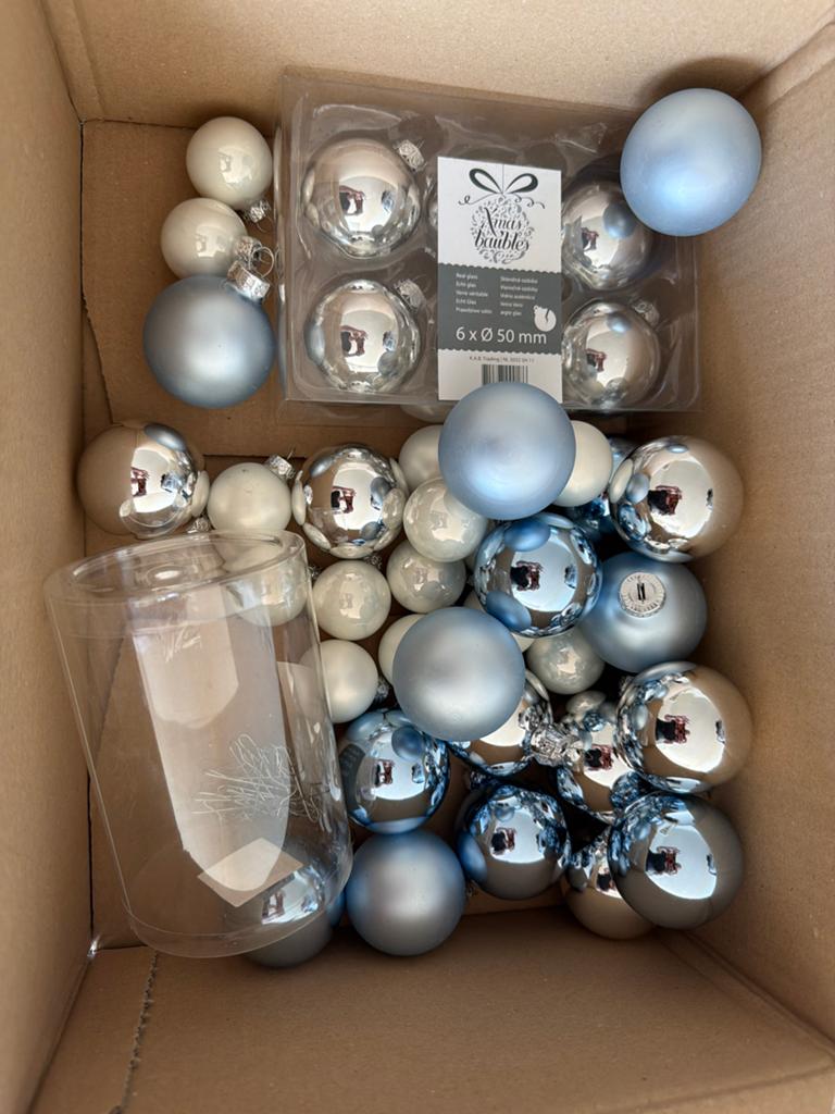 Diverse kerstballen (glas), Diversen, Kerst, Ophalen