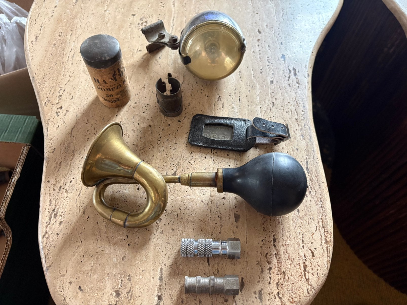 Lot fietsonderdelen, Ophalen of Verzenden, Zo goed als nieuw, Oldtimerfiets, Verlichting