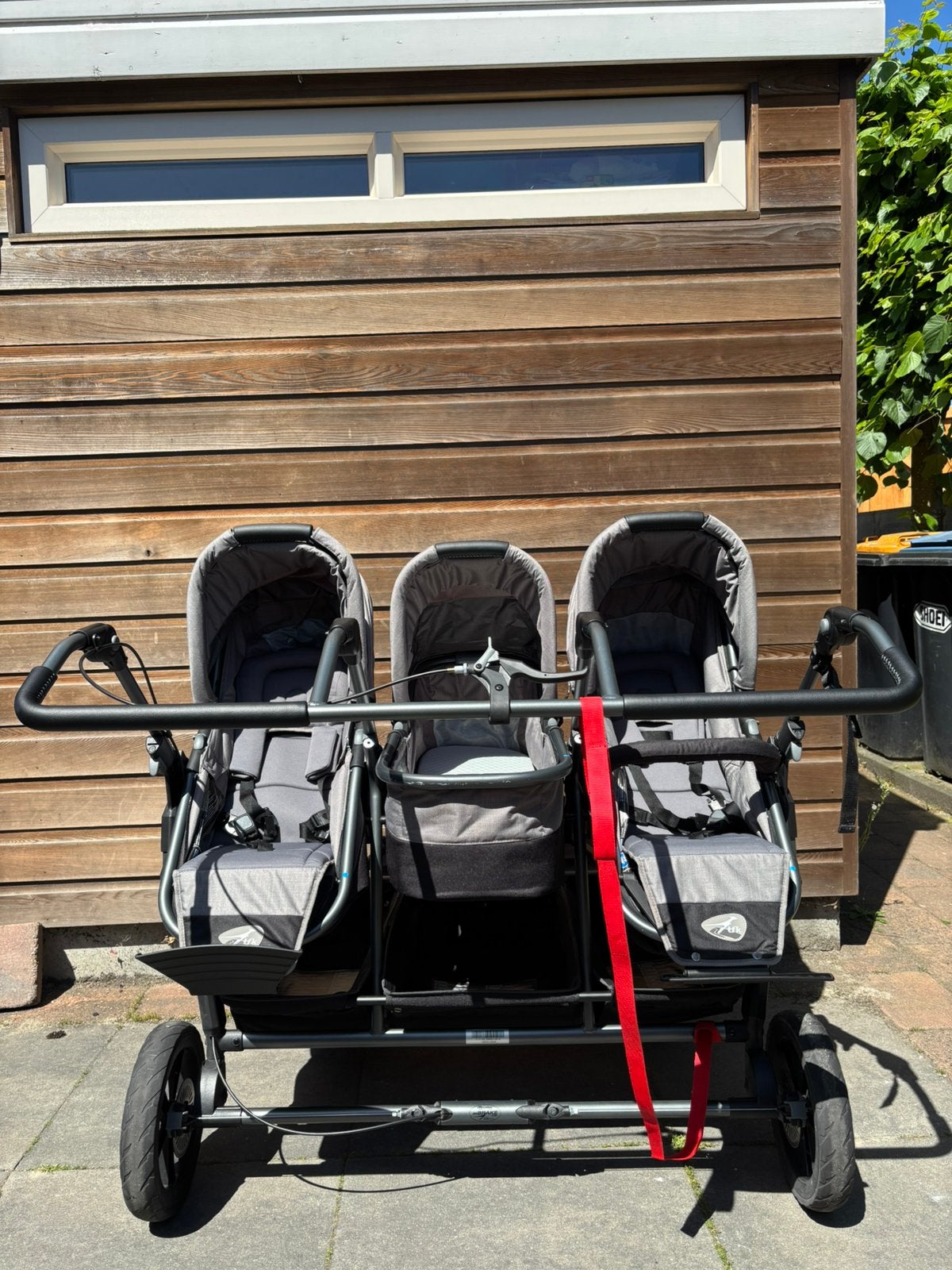 ZGN drieling wandelwagen merk TFK, Kinderen en Baby's, Ophalen, Zo goed als nieuw, Kinderwagen of Buggy