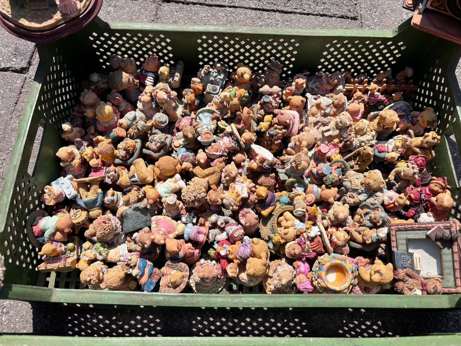 Grote verzameling party beertjes / beeldjes, Verzamelen, Beren en Cherished Teddies, Ophalen, Gebruikt, Beeldje, Overige merken