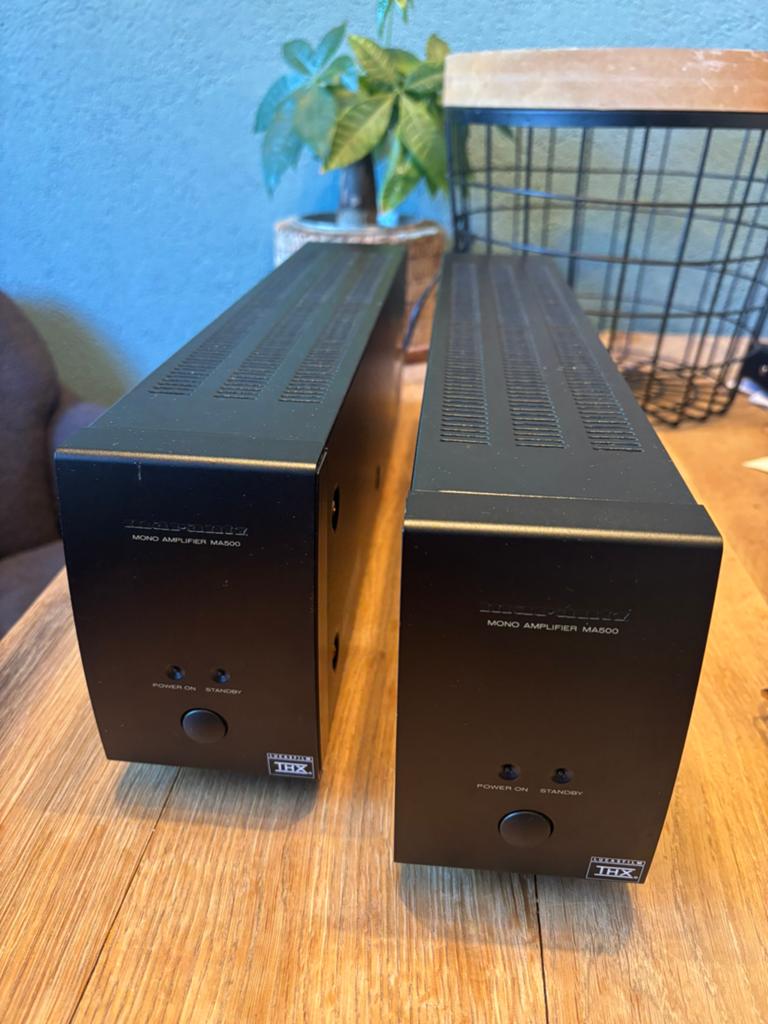 MARANTZ MONO AMPLIFIER MA500 | BLACK, Marantz, Gebruikt, Ophalen of Verzenden, 120 watt of meer
