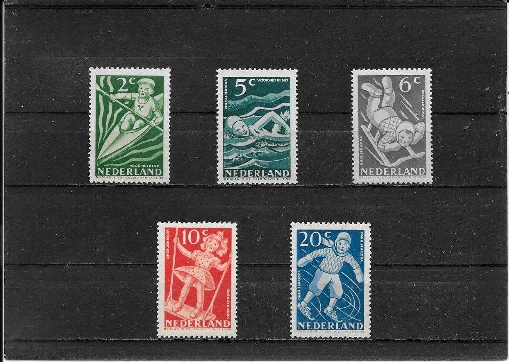 Nederland kinderzegels, Postzegels en Munten, Postzegels | Nederland, Ophalen of Verzenden, Na 1940, Postfris