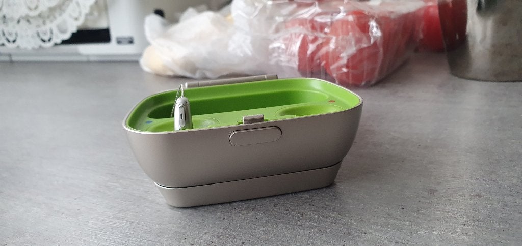 Phonak Paradise P90 1 stuk+powerpack,gehoorapparaat, Ophalen of Verzenden, Zo goed als nieuw