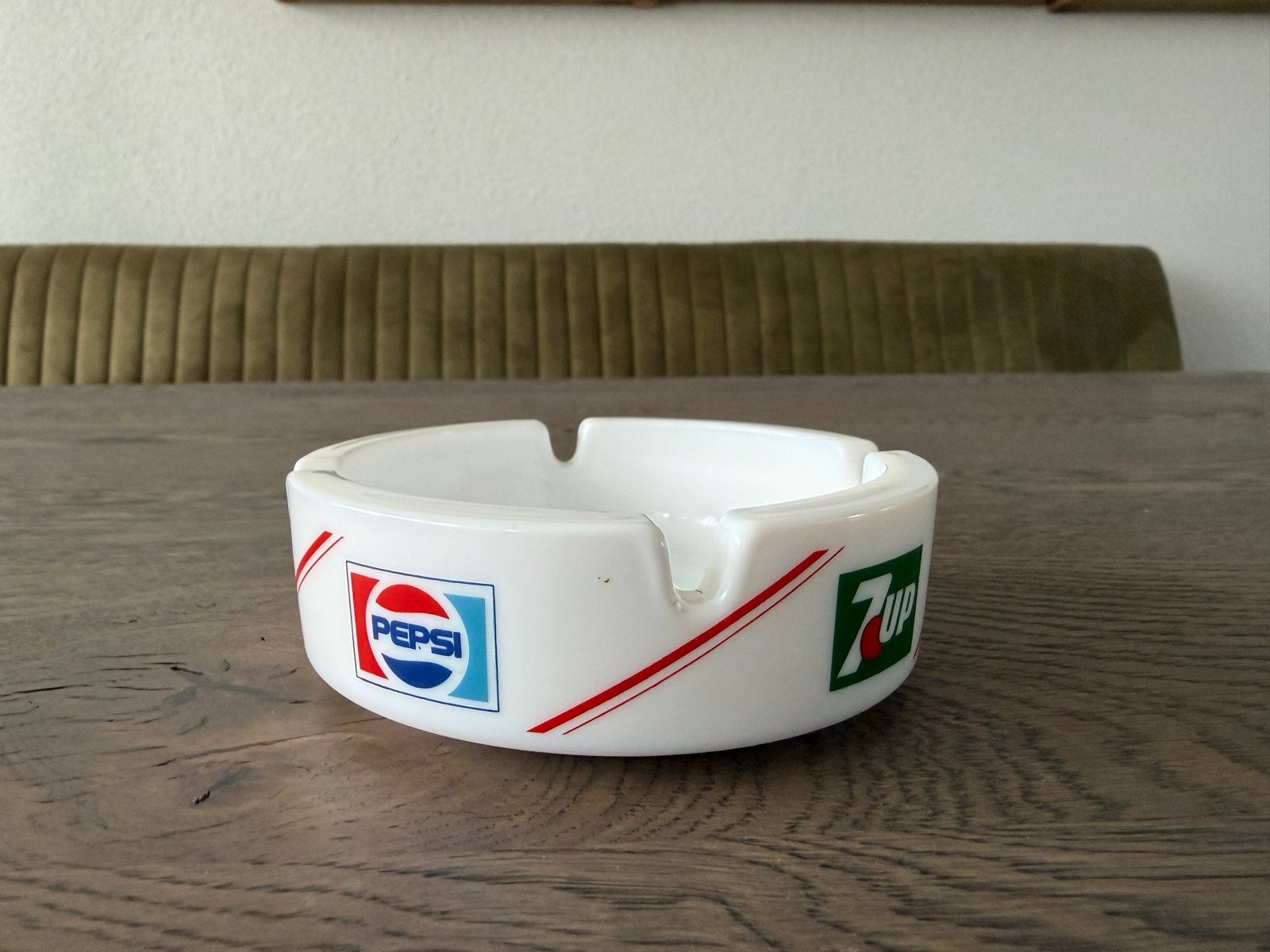 Vintage asbak van frisdrankmerken (Pepsi, 7UP, Sisi), Ophalen of Verzenden, Nieuw