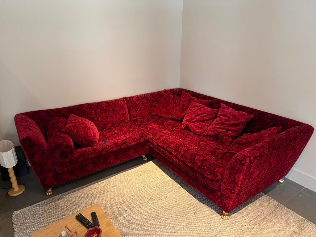 Bretz monster bloemen fluweel sofa, Ophalen of Verzenden, Zo goed als nieuw