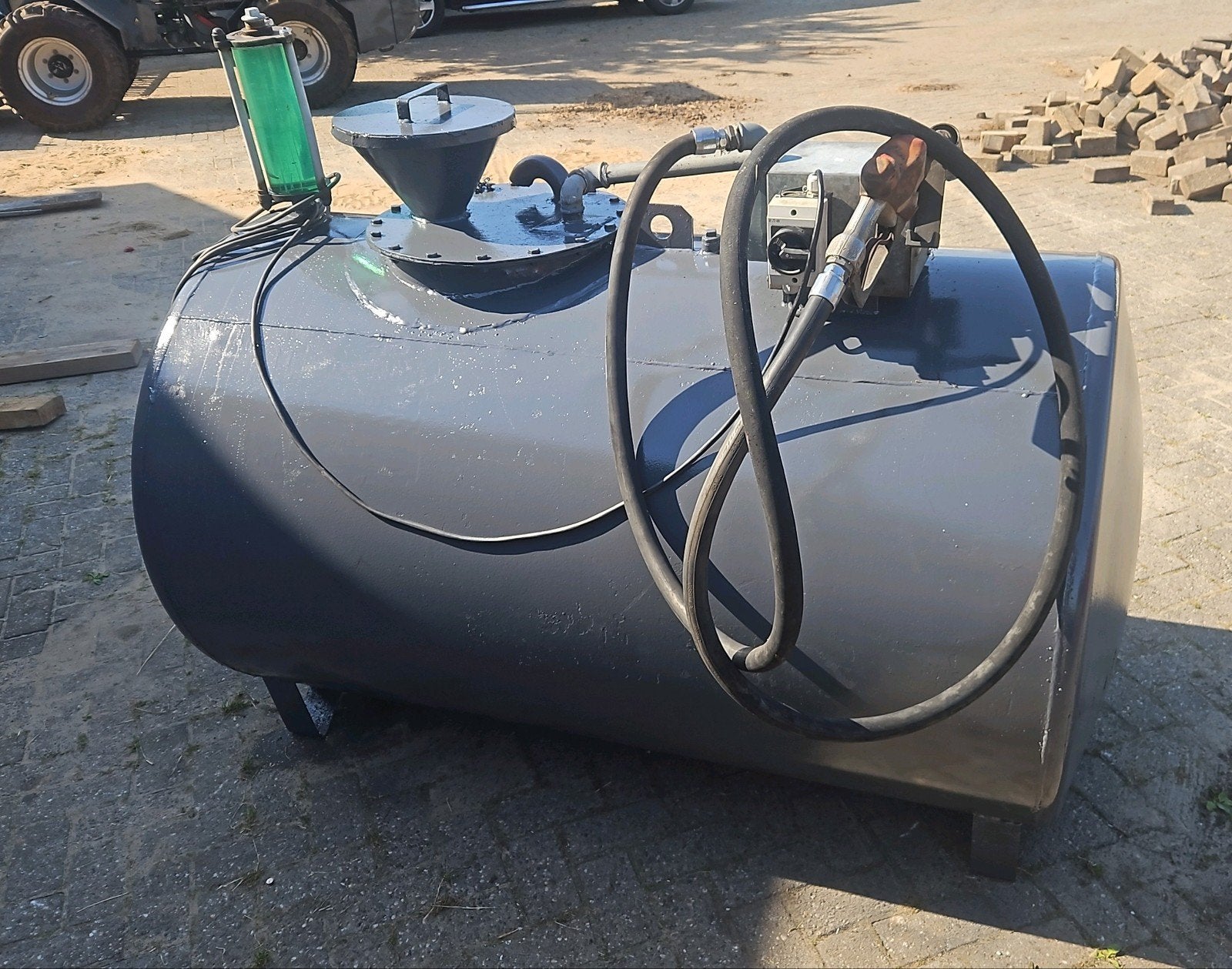 1300l dieseltank met pomp, 100 liter of meer, Ophalen
