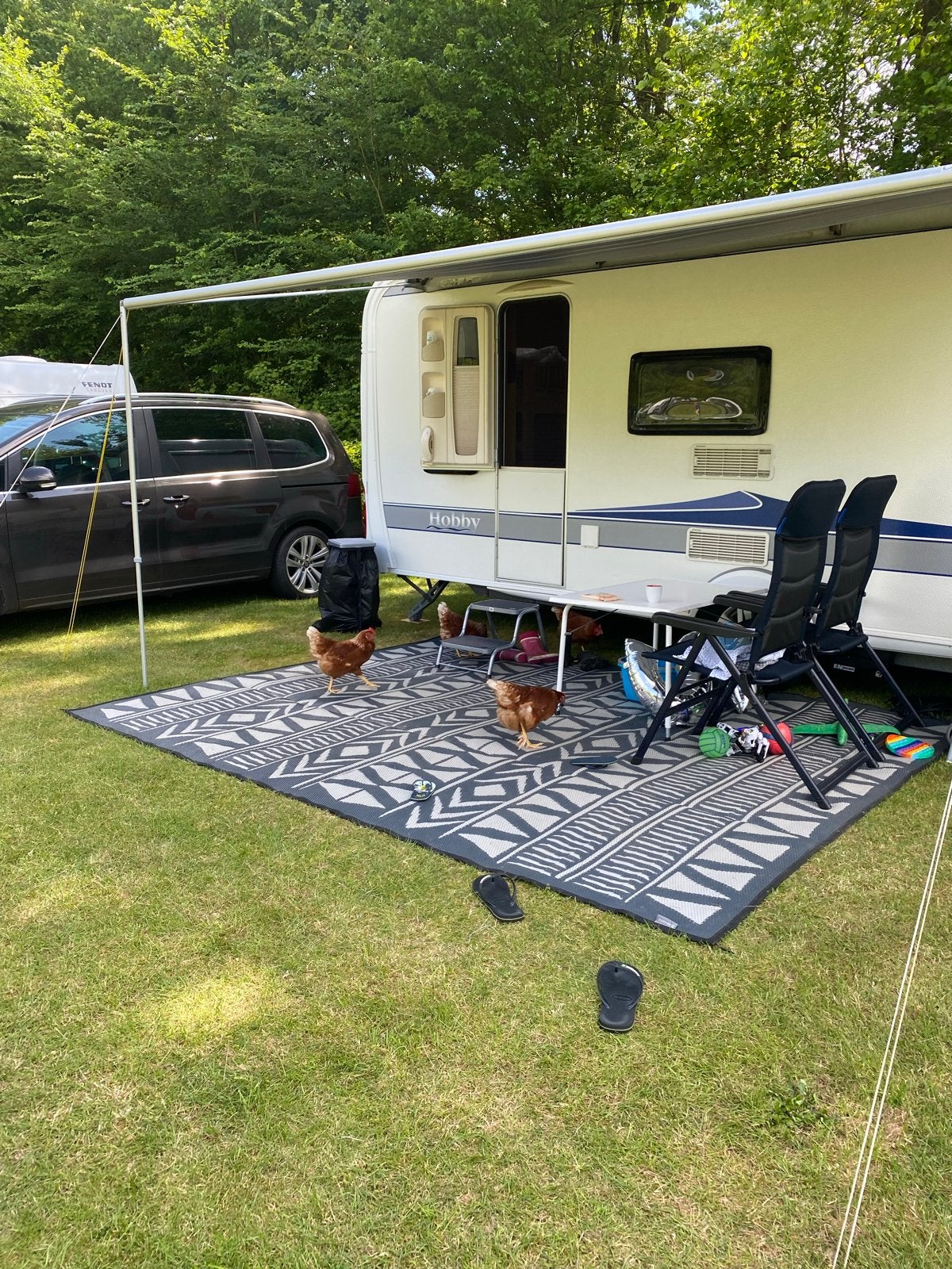 Fiamma Caravanstore 410 Luifel - gebruikt, Caravans en Kamperen, Ophalen, Gebruikt