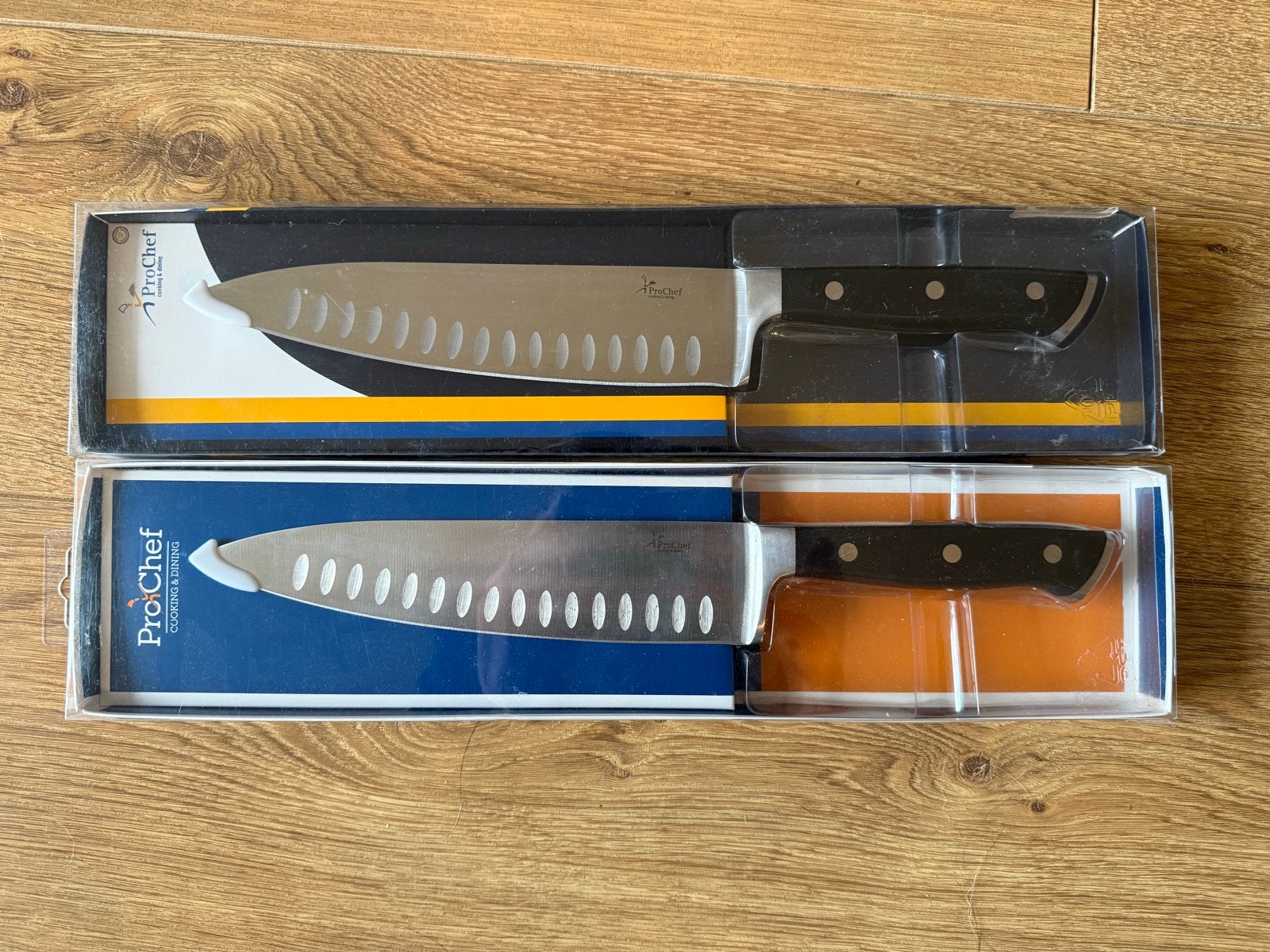 2x ProChef Koksmes 20cm - Nieuw in verpakking, Overige typen, Ophalen of Verzenden, Metaal, Overige merken