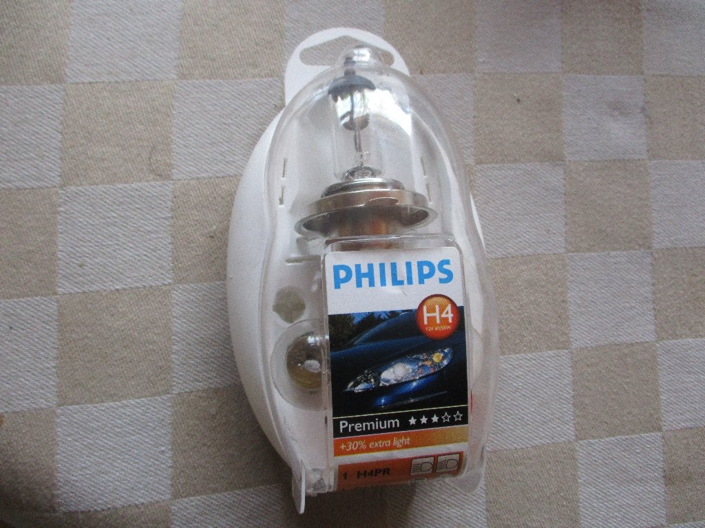 Philips reserve lamp h4 setje premium kwaliteit, Ophalen of Verzenden, Nieuw