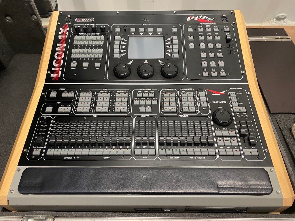 JB Lighting LICON 1X lightconsole incl. flightcase, Ophalen, Gebruikt, Licht