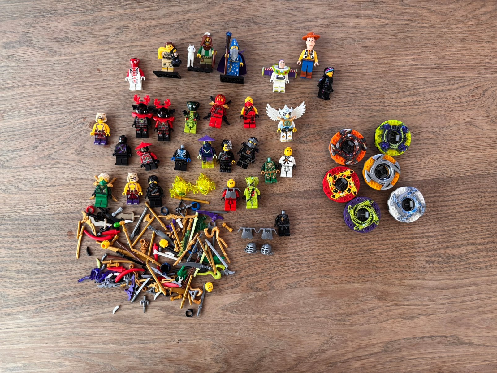 Groot aantal LEGO minifiguren zeldzaam nieuw, Ophalen of Verzenden, Zo goed als nieuw