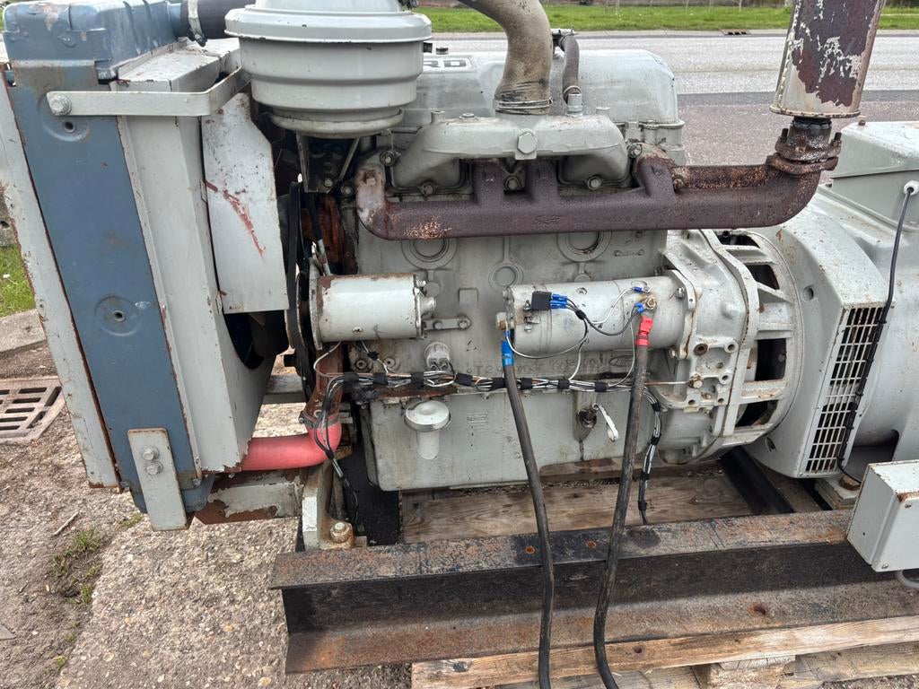 40 KVA aggregaat 230/400 Volt Ford diesel generator, Ophalen, Gebruikt, Elektrisch startend, Dieselolie