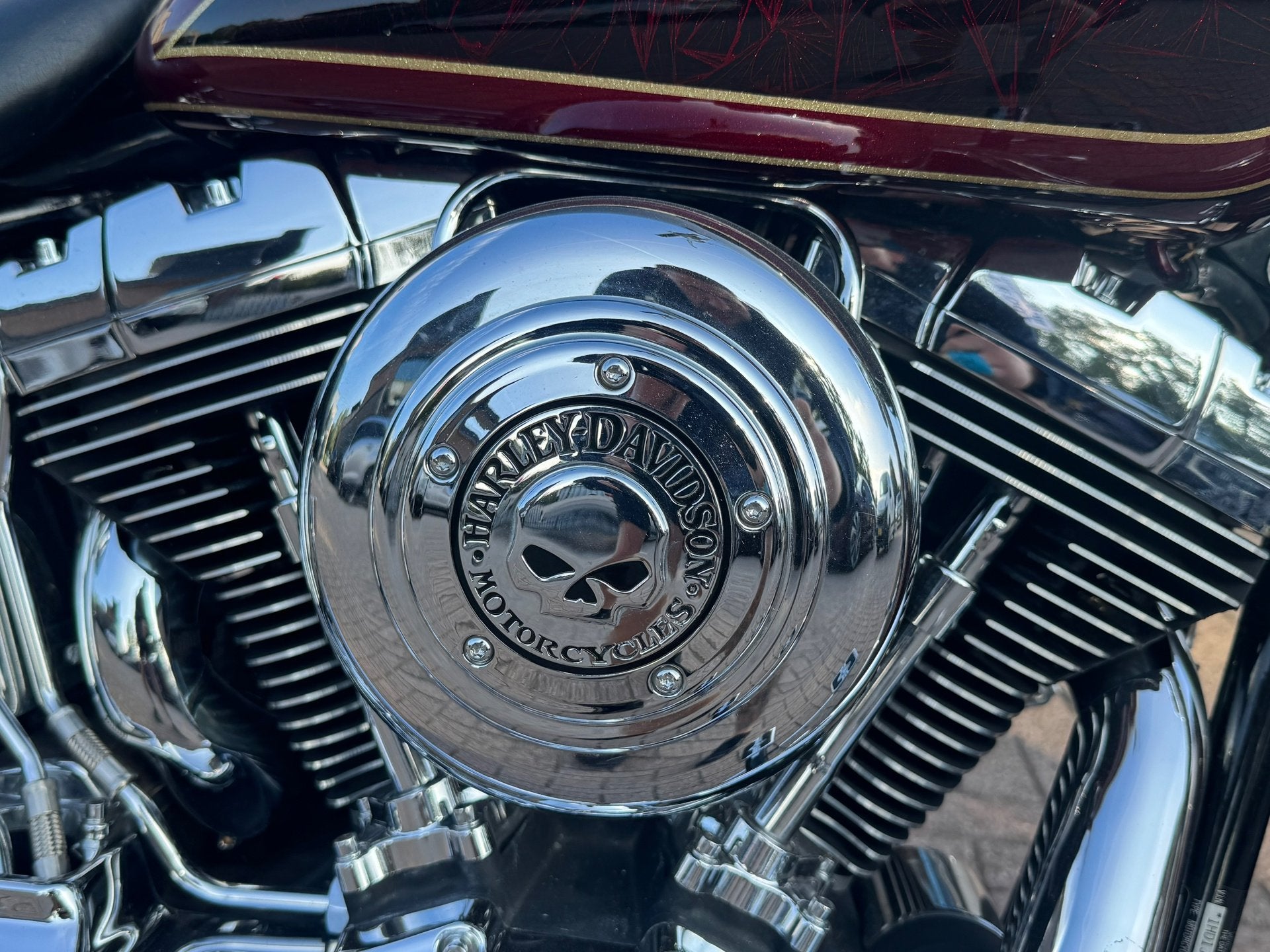 Harley Davidson 96 FLSTN Softail Deluxe - Mexicaanse style, Chopper, Meer dan 35 kW, Handgeschakeld, 1584 cc