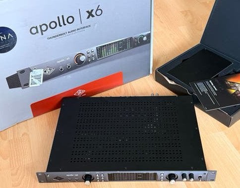 Universal Audio Apollo x6 Thunderbolt 3 Audio Interface, Ophalen of Verzenden, Zo goed als nieuw