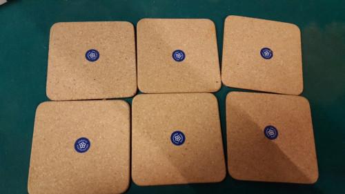 pimpernel onderzetters set, londen pups, Ophalen of Verzenden, 'T Olde Gre-j, Info@toldegrej.nl, Endepoelstraat 20f Didam