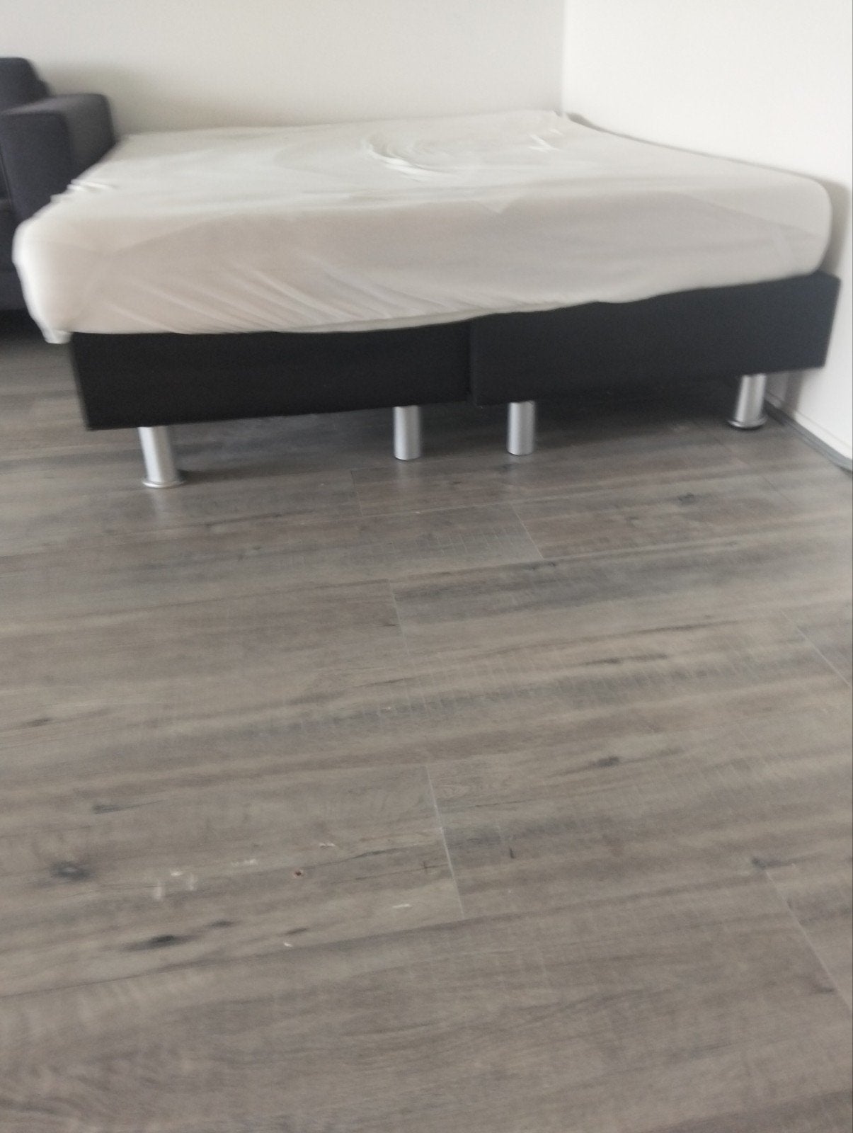 Boxspring 160 cm x 200 cm met matras, Ophalen of Verzenden, Gebruikt, Tweepersoons