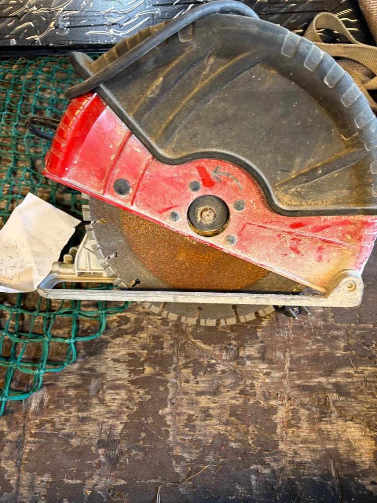 Zaagmachine voor o.a. stenen, Ophalen, Gebruikt, Onbekend, Overige typen