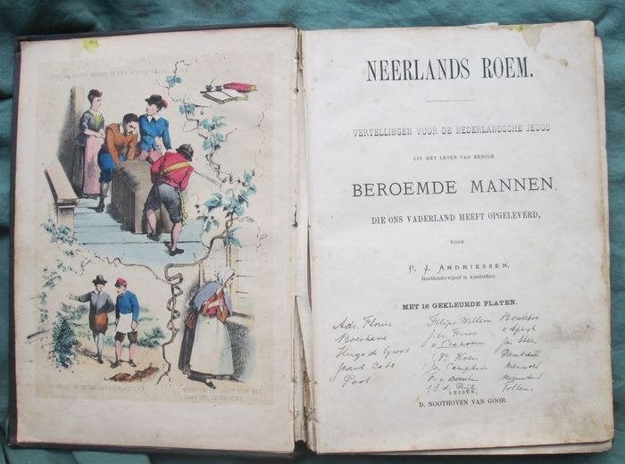 Neerlands Roem Beroemde Mannen van Vaderland, Ophalen of Verzenden, 19e eeuw, Gelezen