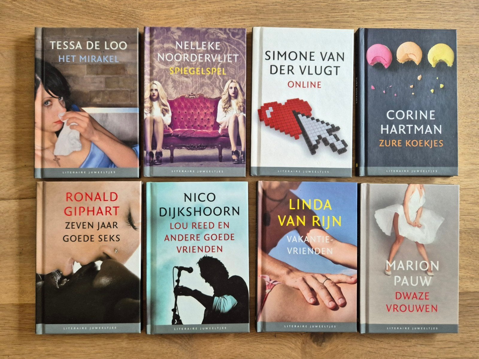 8x Literaire juweeltjes, Ophalen of Verzenden, Zo goed als nieuw
