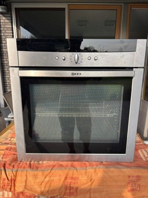 NEFF inbouwoven B15E42 - hetelucht - grill - easyclean, Witgoed en Apparatuur, Ophalen, 50 tot 55 cm, Gebruikt, Hete lucht