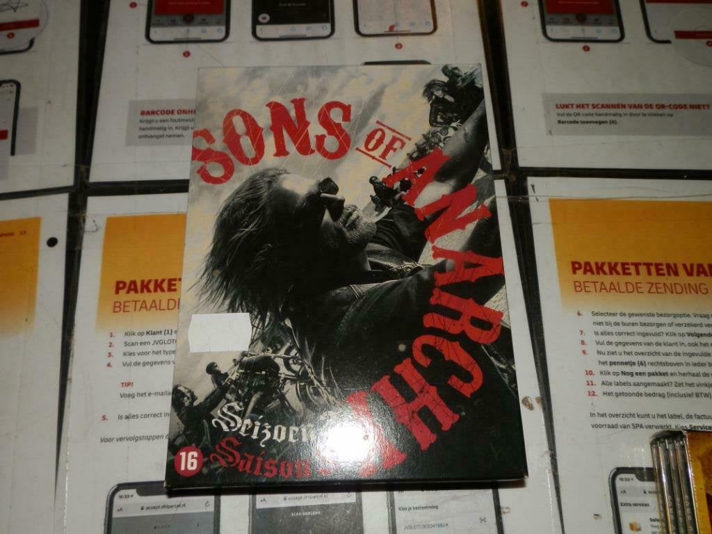 DVD box Son of Anarchy seizoen 2 en 3, Vanaf 16 jaar, Ophalen of Verzenden, Zo goed als nieuw, Actie en Avontuur