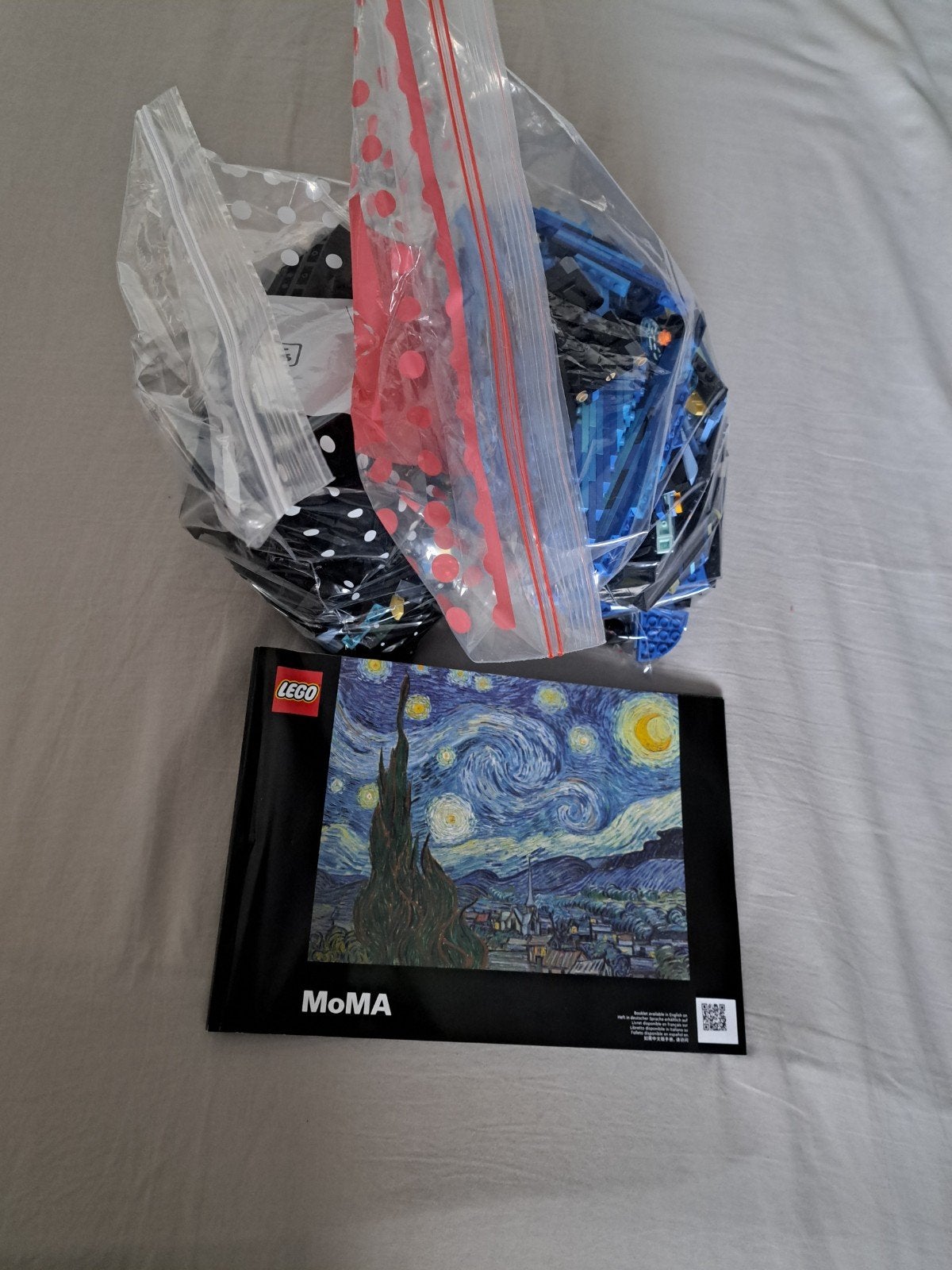 LEGO Ideas 21333 De Sterrennacht van Vincent van Gogh, Ophalen of Verzenden, Zo goed als nieuw