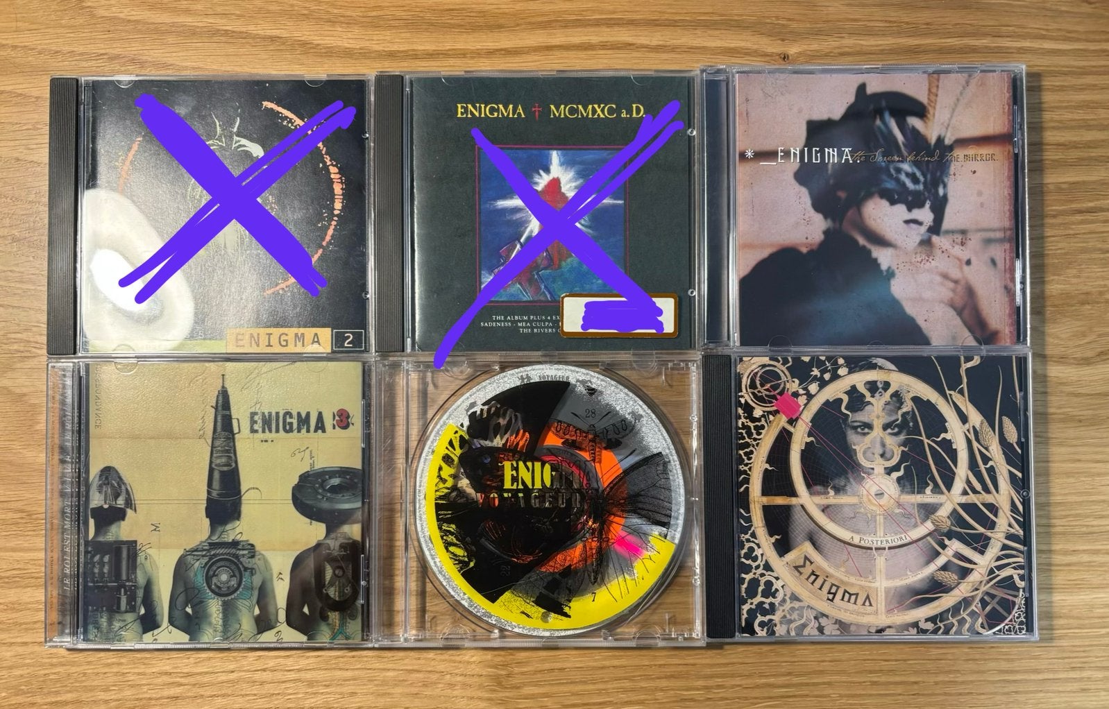 Enigma albums (4x), Cd's en Dvd's, Ophalen of Verzenden, Gebruikt