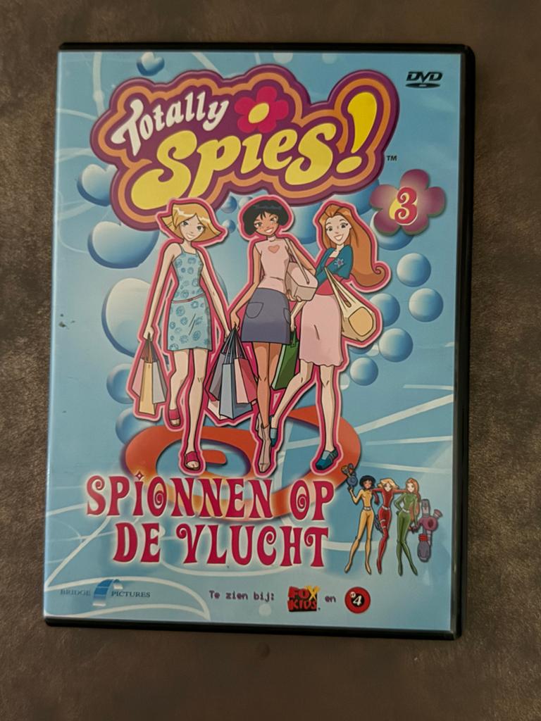 Totally Spies! Spionnen op de Vlucht DVD, Avontuur, Gebruikt, Alle leeftijden, Ophalen of Verzenden