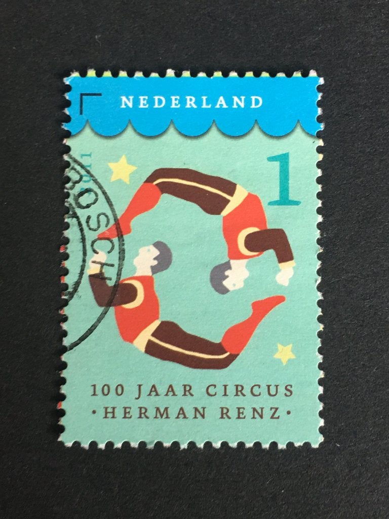 2876 Nederland 2011 NVPH 2873 Circus Renz, Acrobaat - gestem, Ophalen of Verzenden, Na 1940, Gestempeld