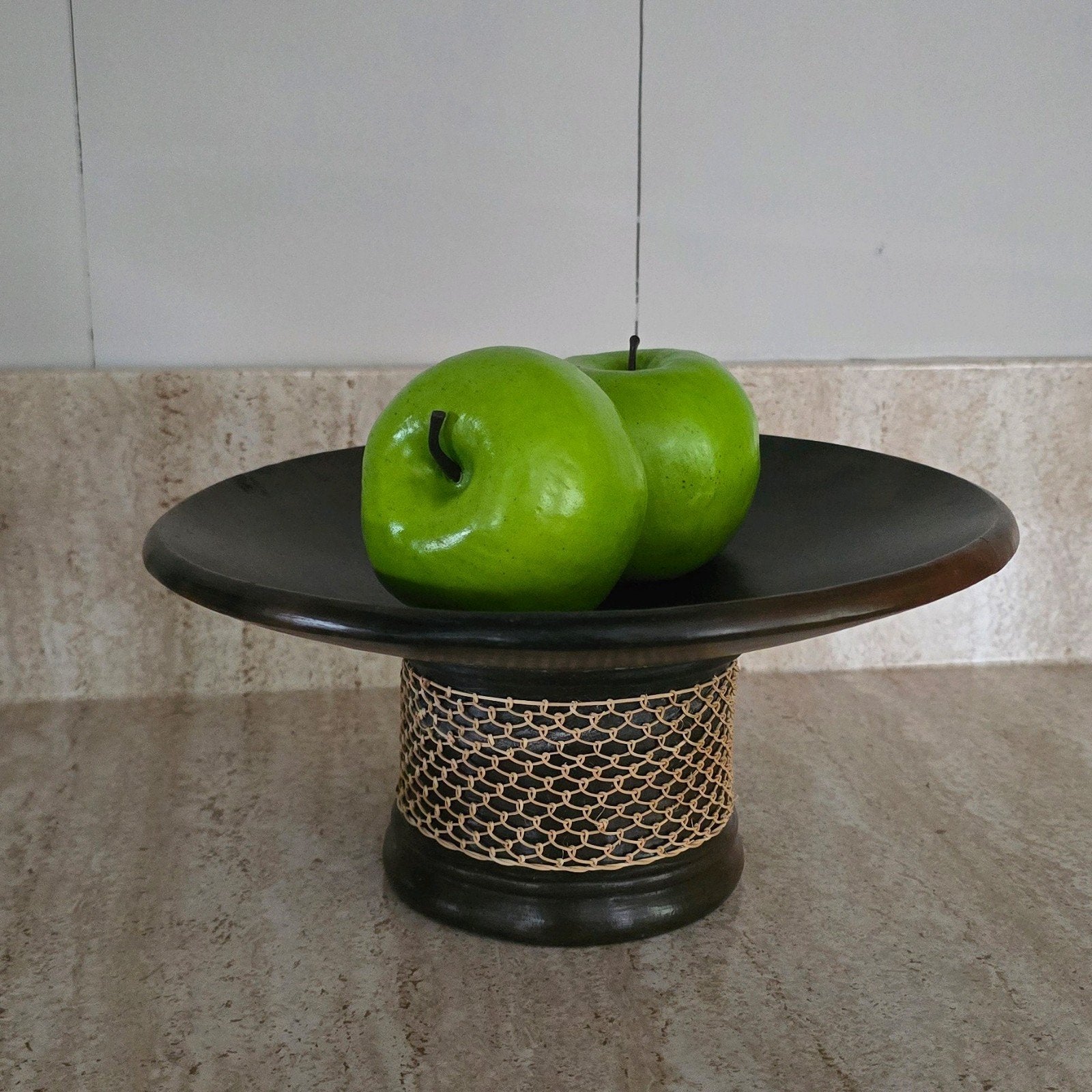 hele mooie japandi houten schaal, Schaal, Rond, Ophalen of Verzenden, Zo goed als nieuw
