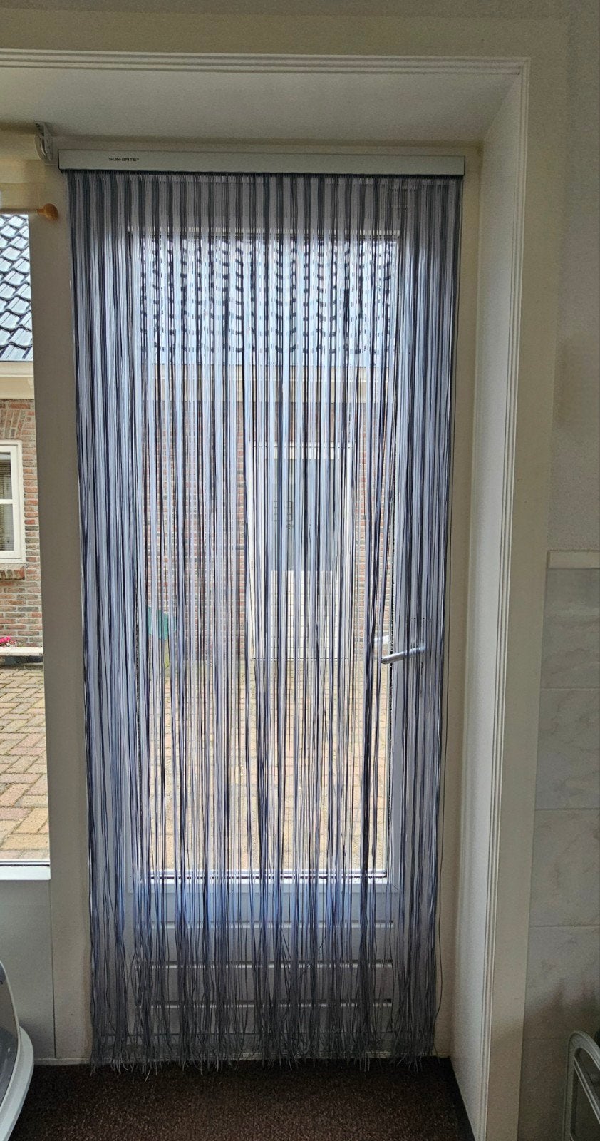 Sun-Arts vliegengordijn, Inclusief montageonderdelen, 83 cm, Grijs, Kunststof