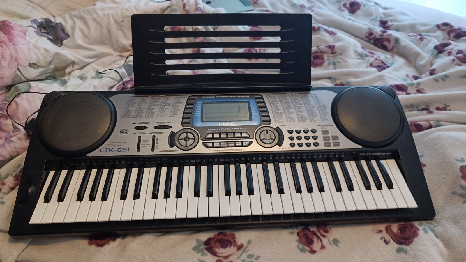 Casio CTK-651 Keyboard met Statief en Handleiding, Ophalen