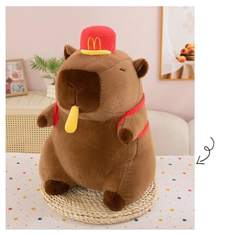 Capybara mcdonalds schattige pluche knuffel (30cm), Ophalen of Verzenden, Nieuw, Overige typen